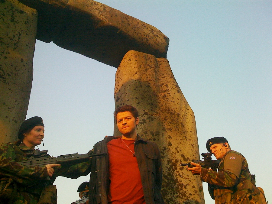 Misha Collins in SyFy's Stonehenge Apocalypse